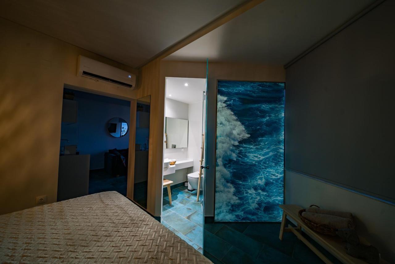 Kyma Couples Getaway Apartman Sztalída Kültér fotó